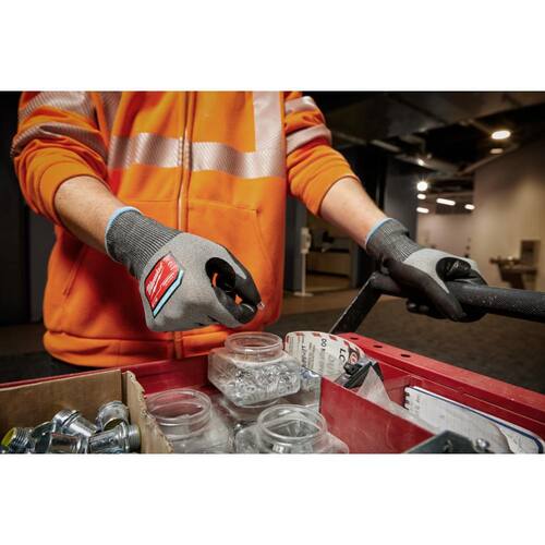 Work Gloves High Dexterity Cut 2 Resistant Polyurethane Dipped X-Large