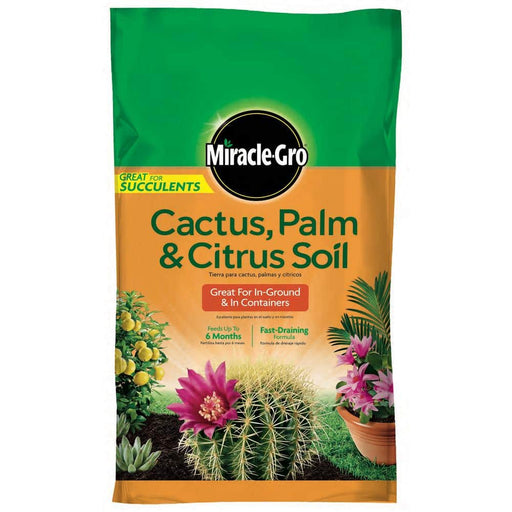 Garden Soil 1 cu.ft   For In-Ground Use or Containers Succulents, Cactus, Palm and Citrus Miracle 1