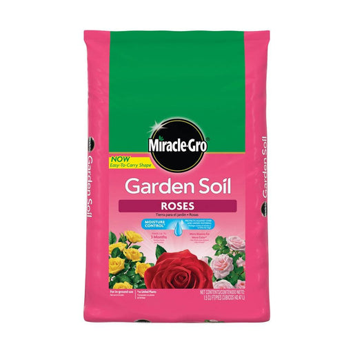 Potting Mix 1.5 cu.ft Garden Soil for Roses Moisture Control Miracle-Gro 1