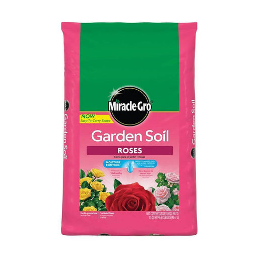 miracle-gro moisture control potting mix 2-cubic feet Miracle-Gro Rose Garden Soil 1.5 cu ft