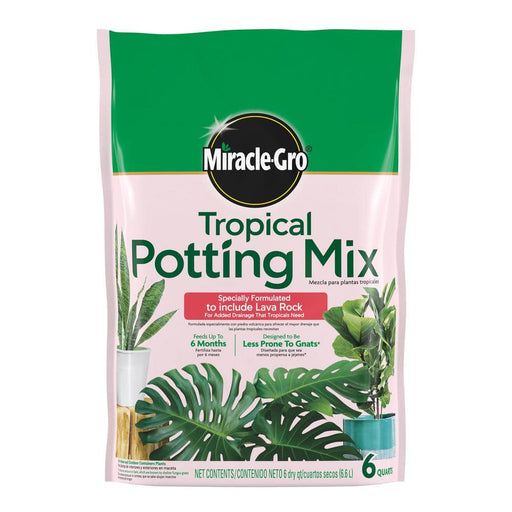 Potting Mix 6 Qt. Tropical Soil Miracle-Gro 1