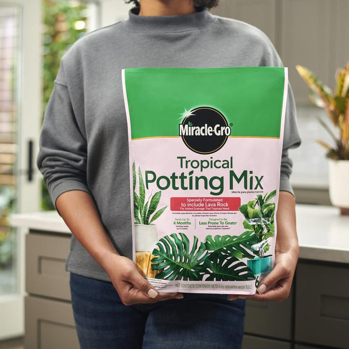 Potting Mix 6 Qt. Tropical Soil Miracle-Gro 3