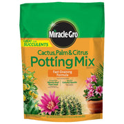 Potting Mix 8 Qt.  Soil for Cactus, Palm and Citrus Miracle-Gro 1