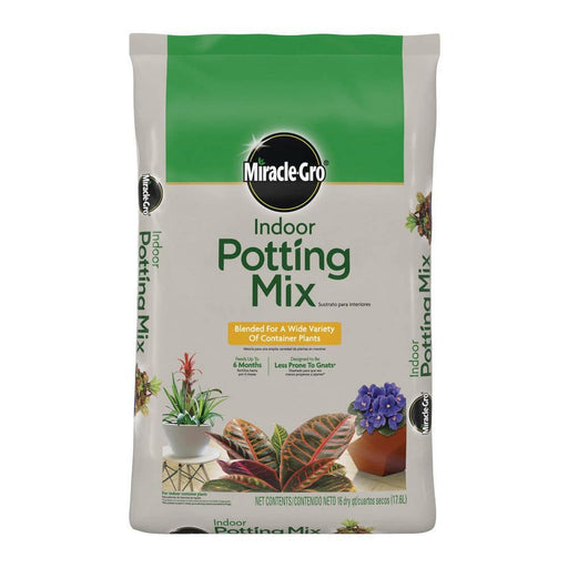 Potting Mix 16 Qt. Indoor Soil Blended for a Wide Variety of Houseplants, Feeds up to 6 Months Miracle-Gro 1