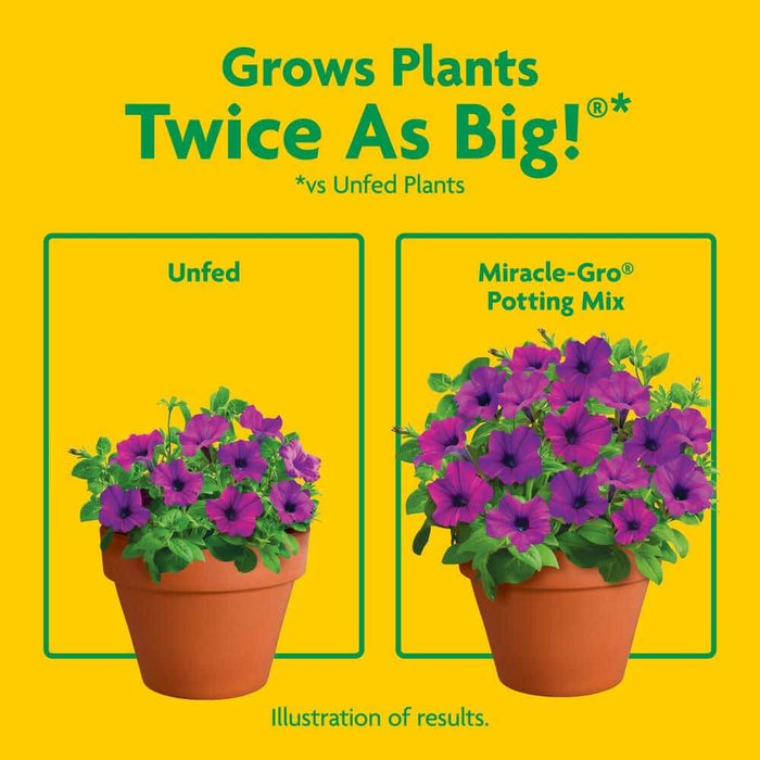 petunia potting mix Miracle-Gro Potting Mix