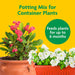 Potting Mix 25 Qt. For Container Plants, Flowers, Vegetables, Shrubs, Feeds up to 6 Months Miracle Gro 6