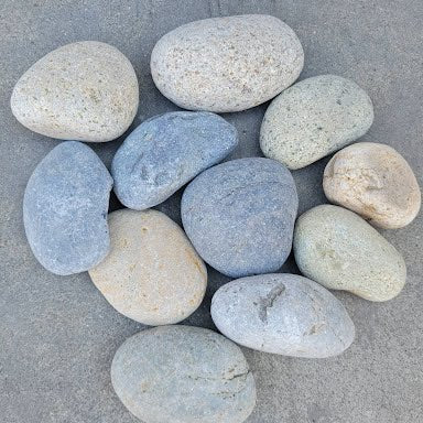 Landscape Pebbles 3 in. - 5 in. Mixed Mexican Beach 0.9 cu.ft, 75 lb