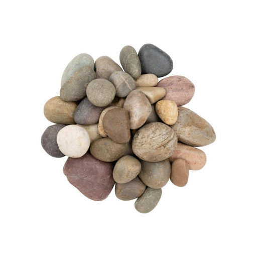 Landscape Pebbles 1 in. - 2 in. (Bagged: 0.4 cu.ft., 30 lbs.) Grey Imerial 1