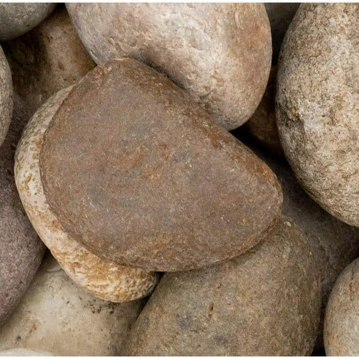 Landscape Pebbles 1 in. - 2 in. (Bagged: 0.4 cu.ft., 30 lbs.) Grey Imerial 3