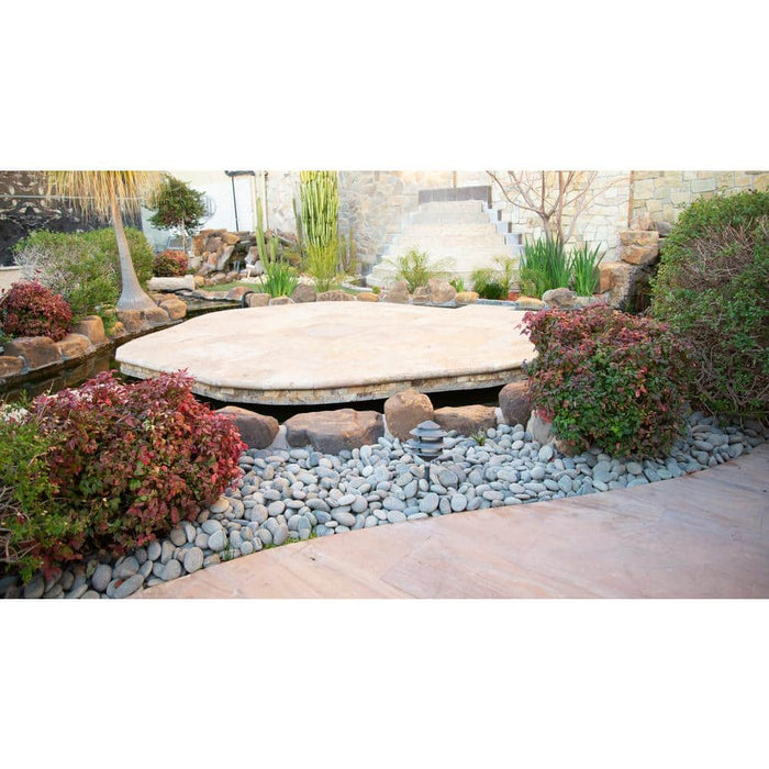 Landscape Pebbles 1 in. - 2 in. (Bagged: 0.4 cu.ft., 30 lbs.) Grey Island Beach 3