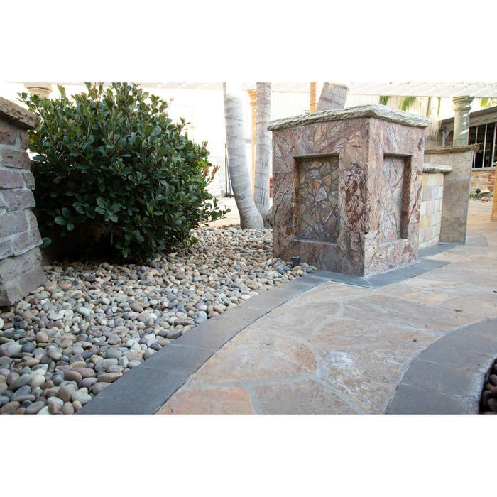 Landscape Pebbles 0.25 in. - 1.25 in. (Bagged: 0.4 cu.ft., 30 lbs.) Rainbow Beach 3