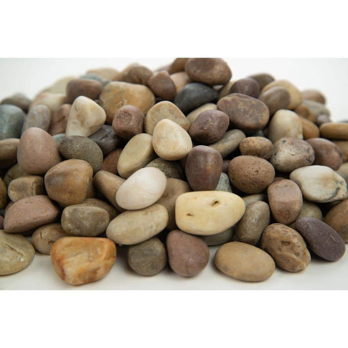 Landscape Pebbles 0.25 in. - 1.25 in. (Bagged: 0.4 cu.ft., 30 lbs.) Rainbow Beach 6