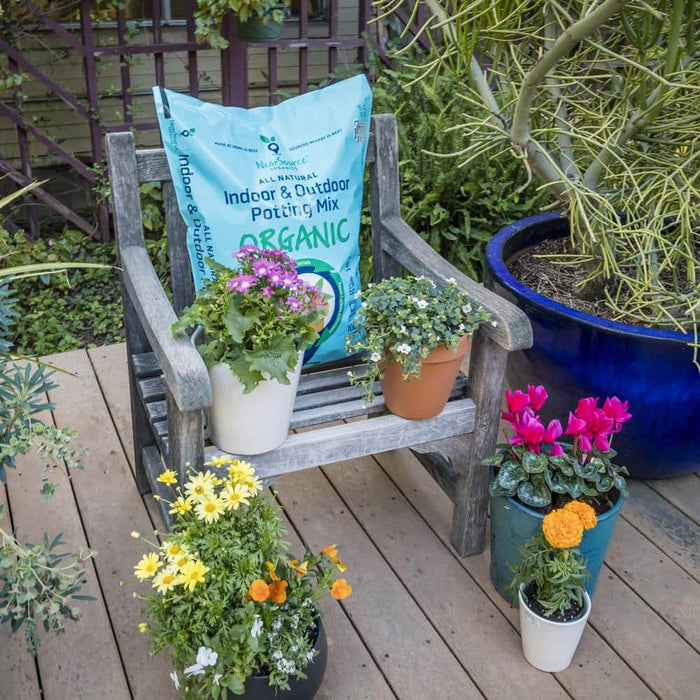 outdoor potting soil mix Organic Potting Soil Mix 1 cu.ft All Natural Indoor and Outdoor