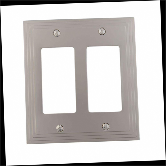 Wall Plate 2-Gang Decorator/Rocker (1-Pack)