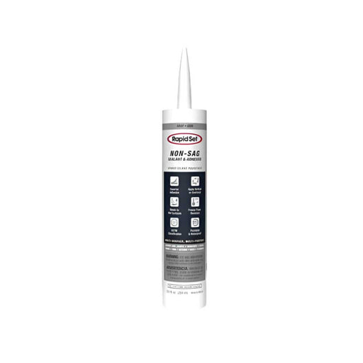 Non-Sag Sealant 10.1 oz. Grey Rapid Set