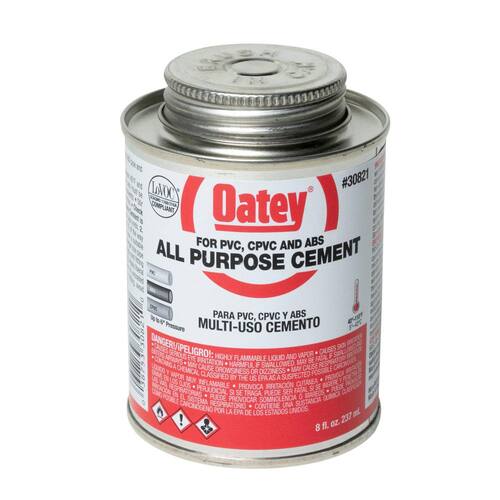 All-Purpose Cement Medium Milky 8 oz. ABS, CPVC, PVC