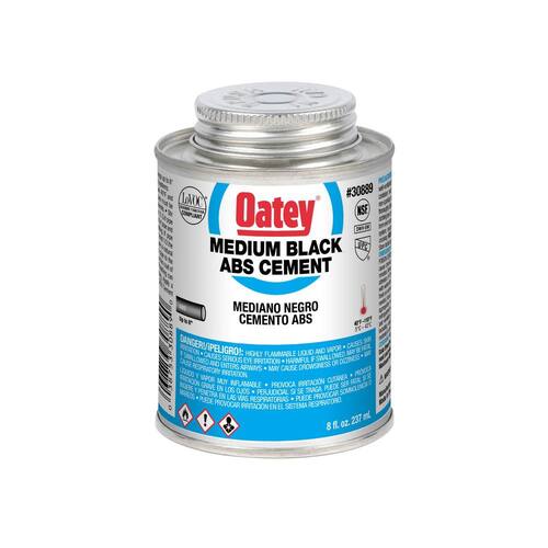 ABS Cement Medium Black 8 oz.