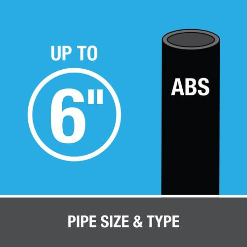 Pipe Cement for ABS 16 oz. Black