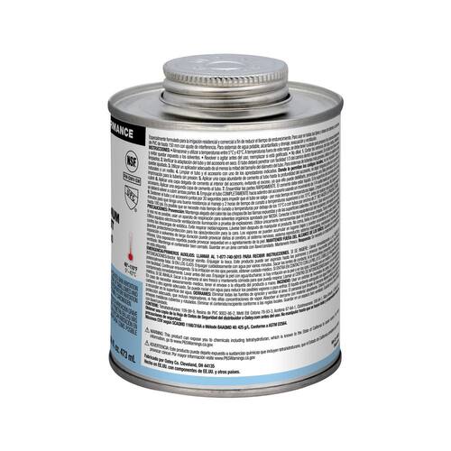 Pipe Cement for PVC 16 oz. Blue