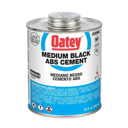 ABS Cement Medium Black 32 oz.