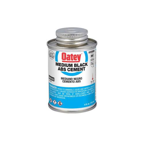 ABS Cement Medium Black 4 oz.