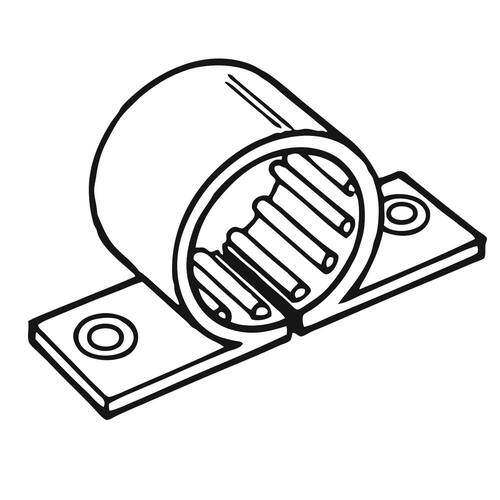 Pipe Clamp Standard 1/2 in. (5-Pack)