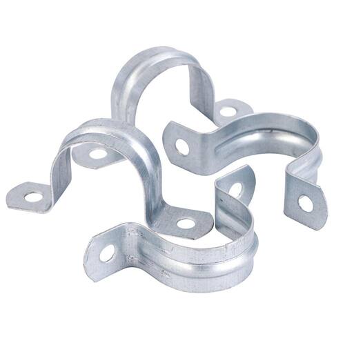 Strap for  Pipe 1 in. Galvanized Steel (4-Pack)