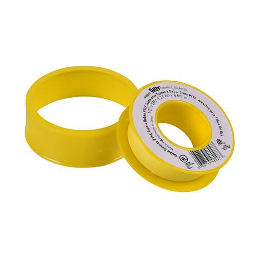 Tape for PTFE Plumber 1/2 in. x 20 ft. Yellow