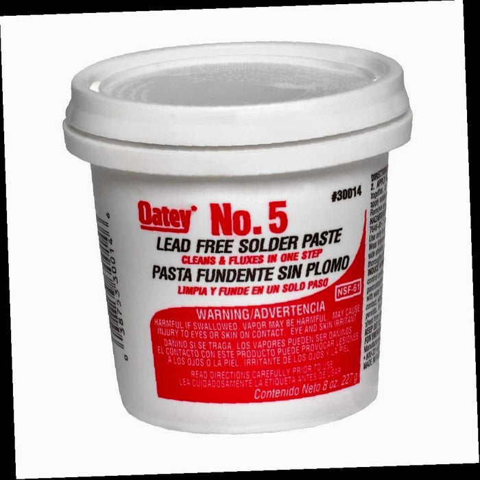 Solder Flux Paste Lead-Free 8 oz. No. 5