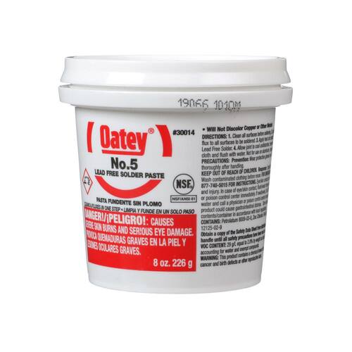 Solder Flux Paste Lead-Free 8 oz. No. 5