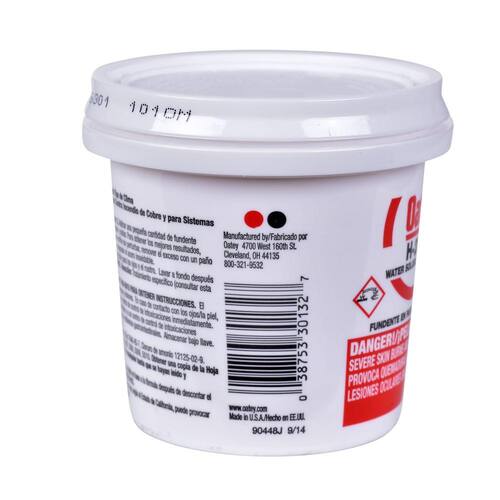 Solder Flux Paste Lead-Free Water Soluble 8 oz. H-20