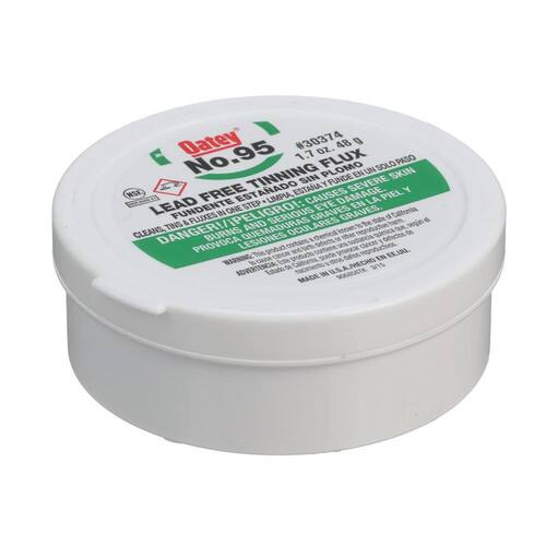 Solder Tinning Flux Paste Lead-Free 1.7 oz.