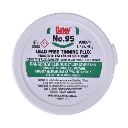 Solder Tinning Flux Paste Lead-Free 1.7 oz.