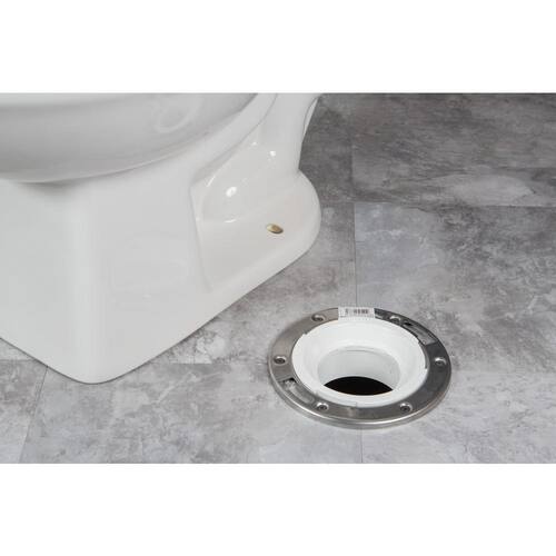 Toilet Flange Replacement Ring Stainless Steel 1/4 in.