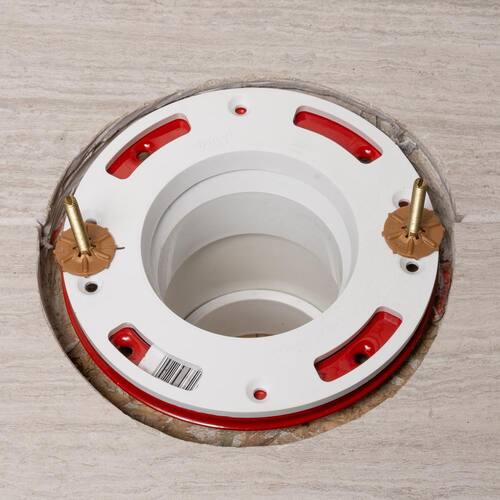 Toilet Flange Spacer 1/4 in. PVC