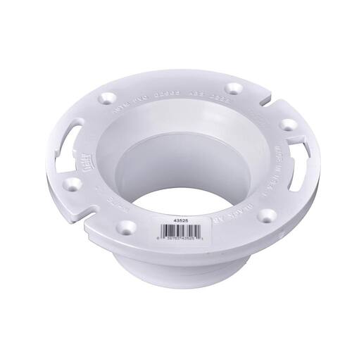 Toilet Flange PVC Open 4 in.