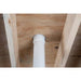 Toilet Flange PVC Hub Fast Set 3 in. Outside Fit or 4 in. Inside Fit with Test Cap and Stainless Steel Ring 7