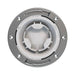 Toilet Flange PVC Hub Fast Set 3 in. Outside Fit or 4 in. Inside Fit with Test Cap and Stainless Steel Ring 2