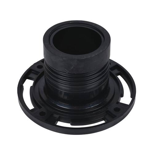 Toilet Flange Open 4 in. ABS with Twist-N-Set