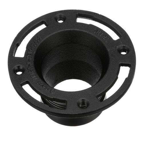 Toilet Flange 4 in. Cast Iron Twist-N-Set