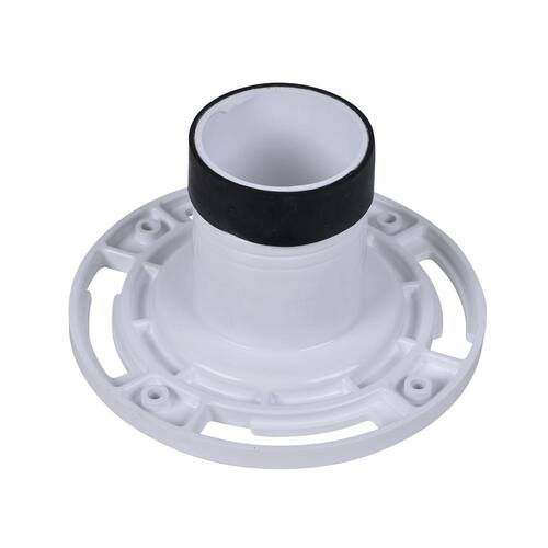 Toilet Flange PVC Twist-N-Set Open 3 in.