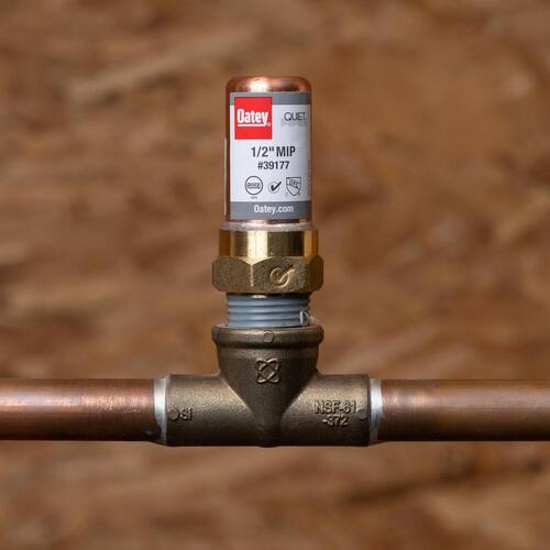 Brass Pressure Regulating 1/2 in. Sweat PSI-60