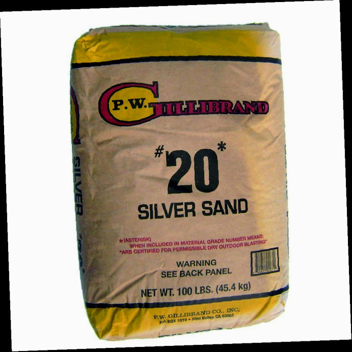 Silica Sand, #20, 100 lb.