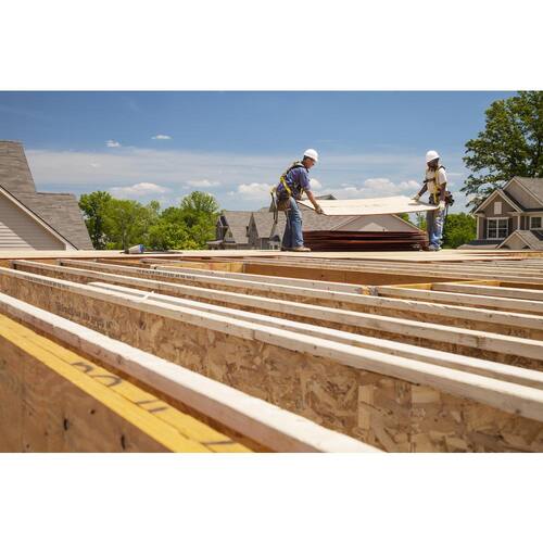 OSB 7/16 in x 4 ft x 8 ft Sheathing Panel