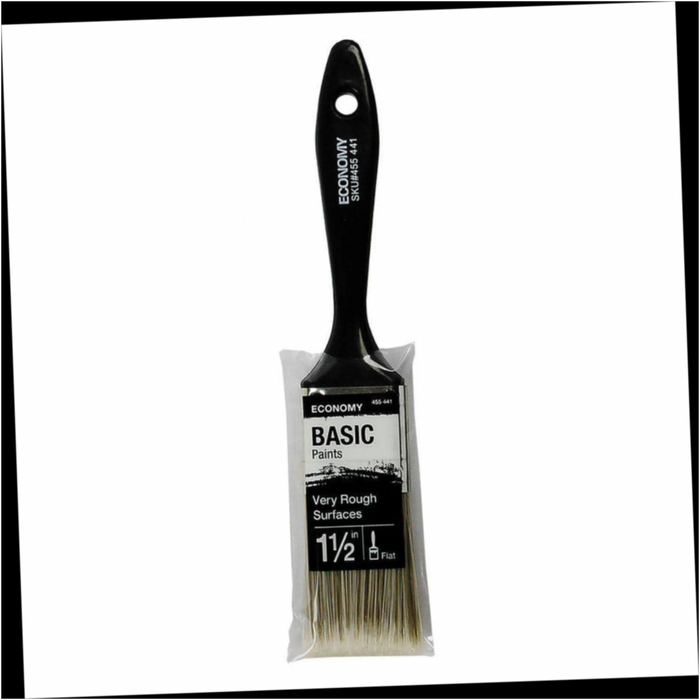 Paint Brush 1.5 in. Flat Cut Polyester Utility 1pc.