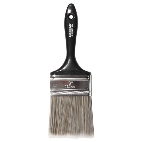 Paint Brush 3 in. Flat Polyester Utility 1pc.