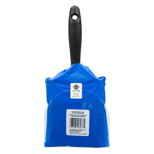 Paint Brush 4 in. Flat Cut Polyester 1pc.