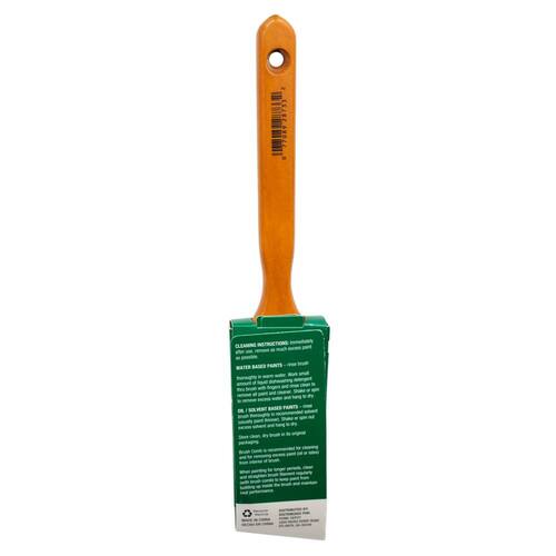 Paint Brush Angled 2 in. Oil Polyester/Natural Bristle Blend with Better Packaging