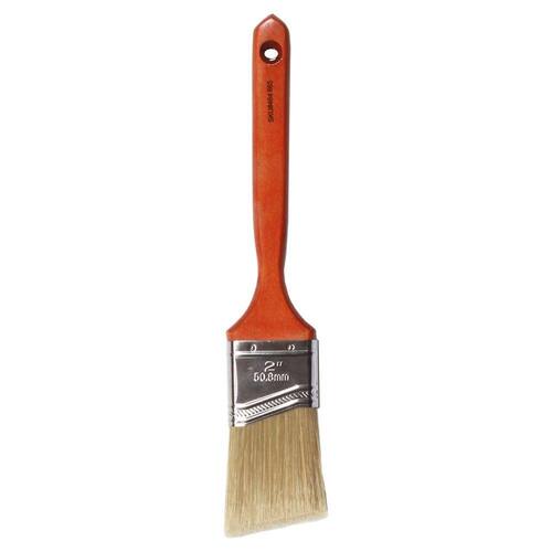 Paint Brush Angled 2 in. Oil Polyester/Natural Bristle Blend with Better Packaging