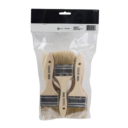 Chip Brush Flat White China Bristle 2 in. (15-Pack)